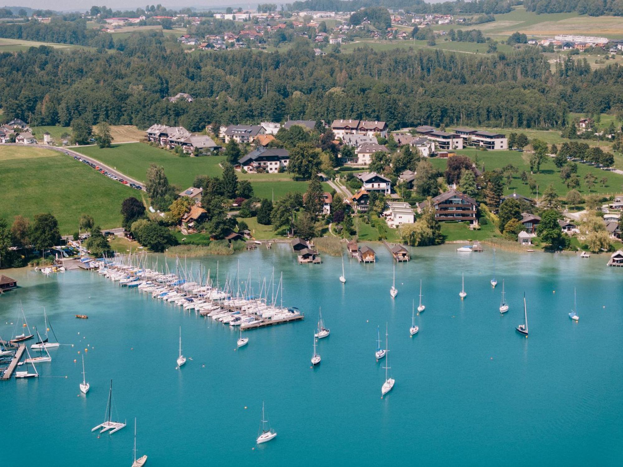 Hotel Alpenblick Attersee Exteriör bild